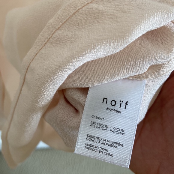 naïf Montreal pale pink blouse - Picture 4 of 4